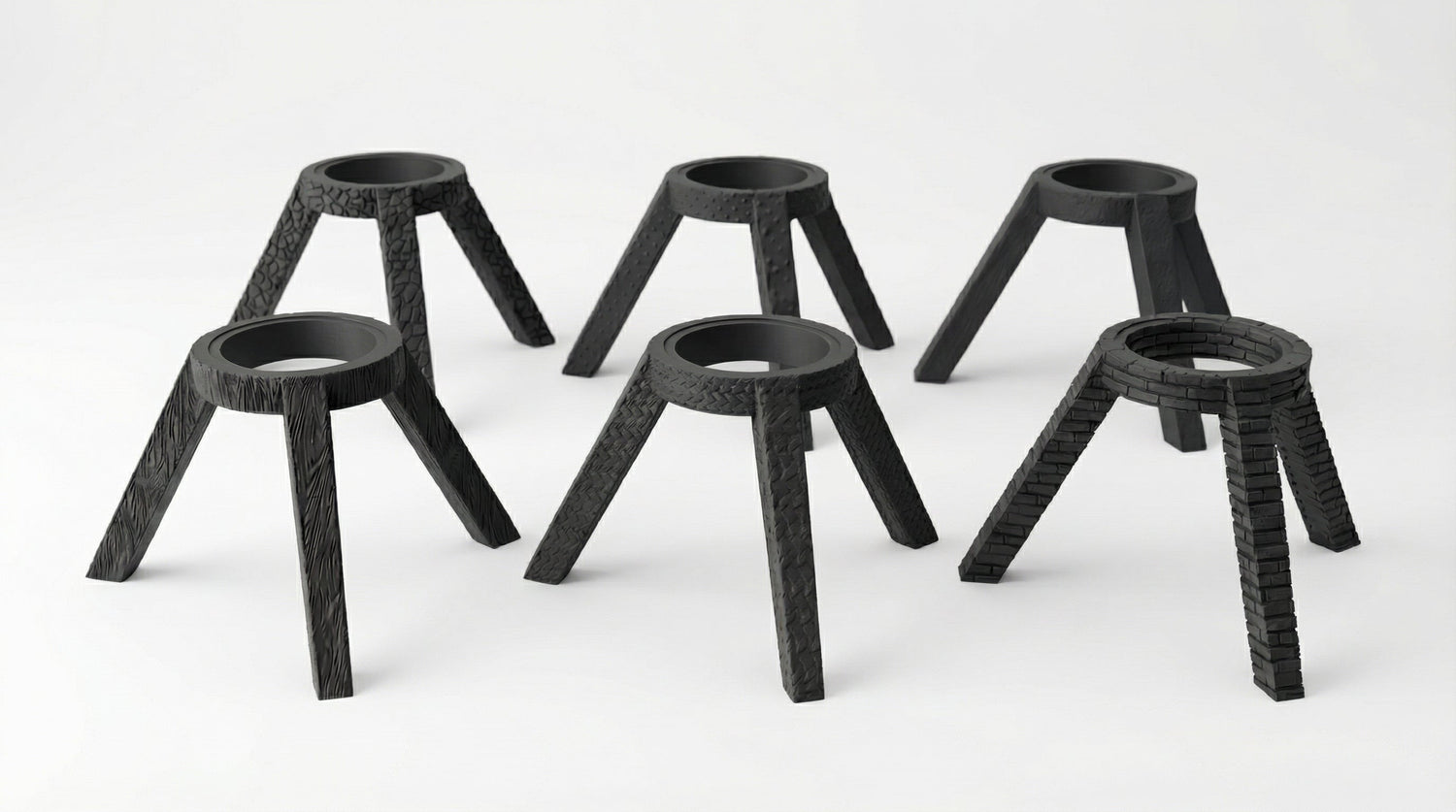 3D printed table lamp